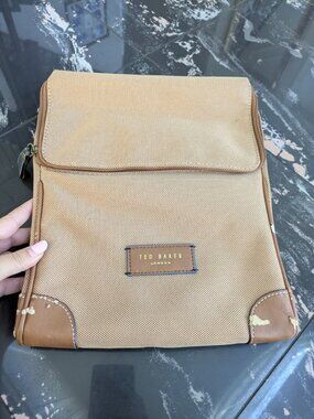 Ted Baker London Tan Document Bag